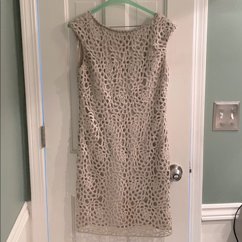 Champagne Eliza J Dress